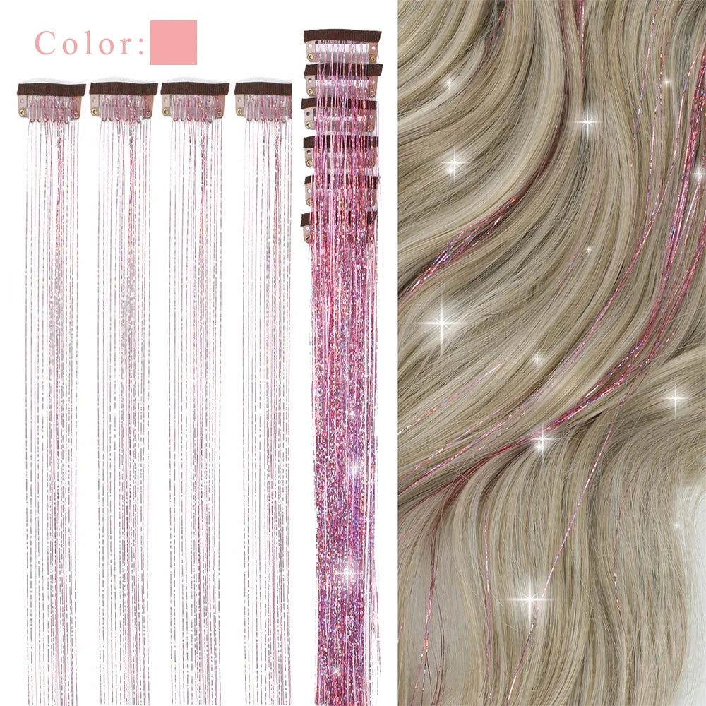 Shiny Glitter Hair Tinsel