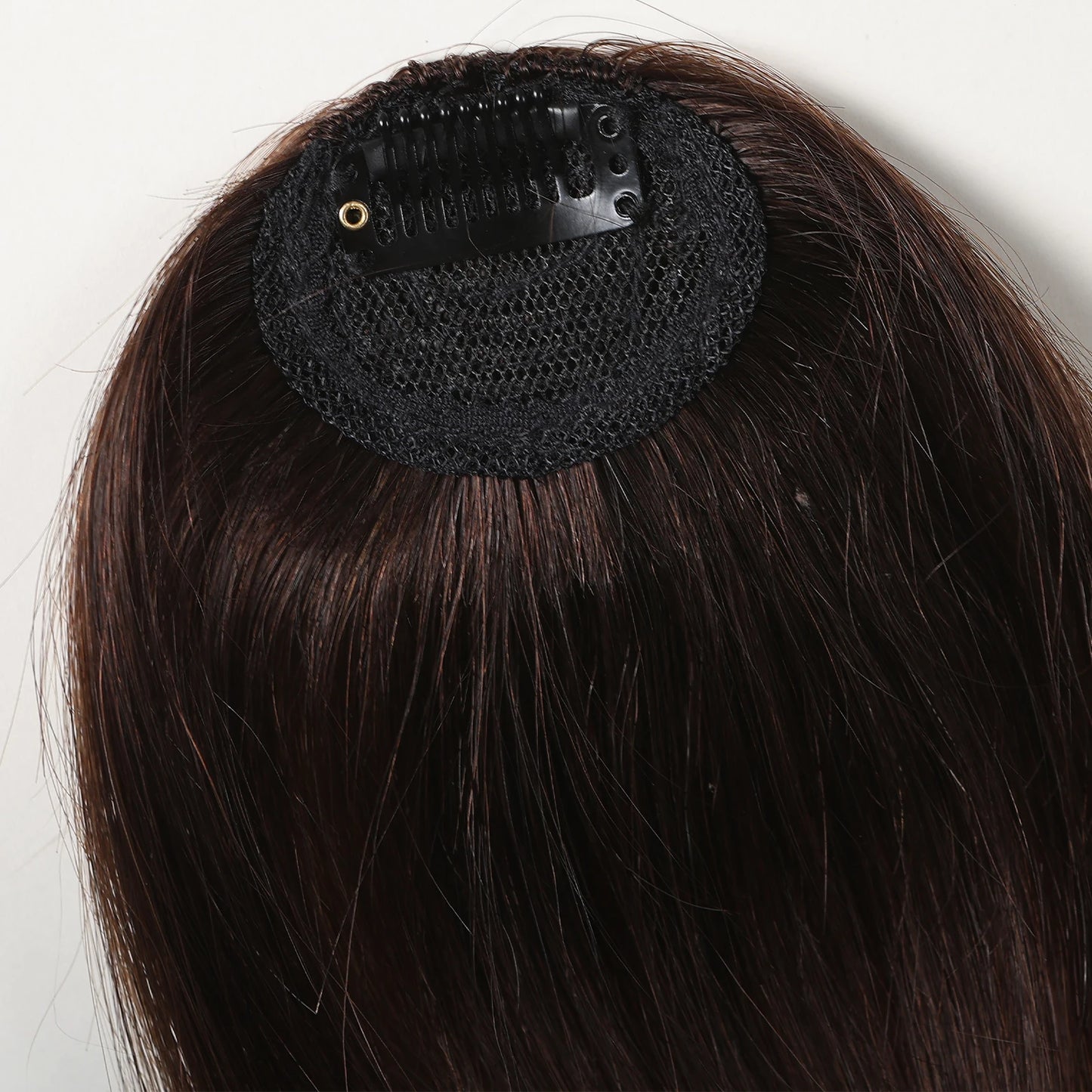 Mocha Brown Human Hair Bangs