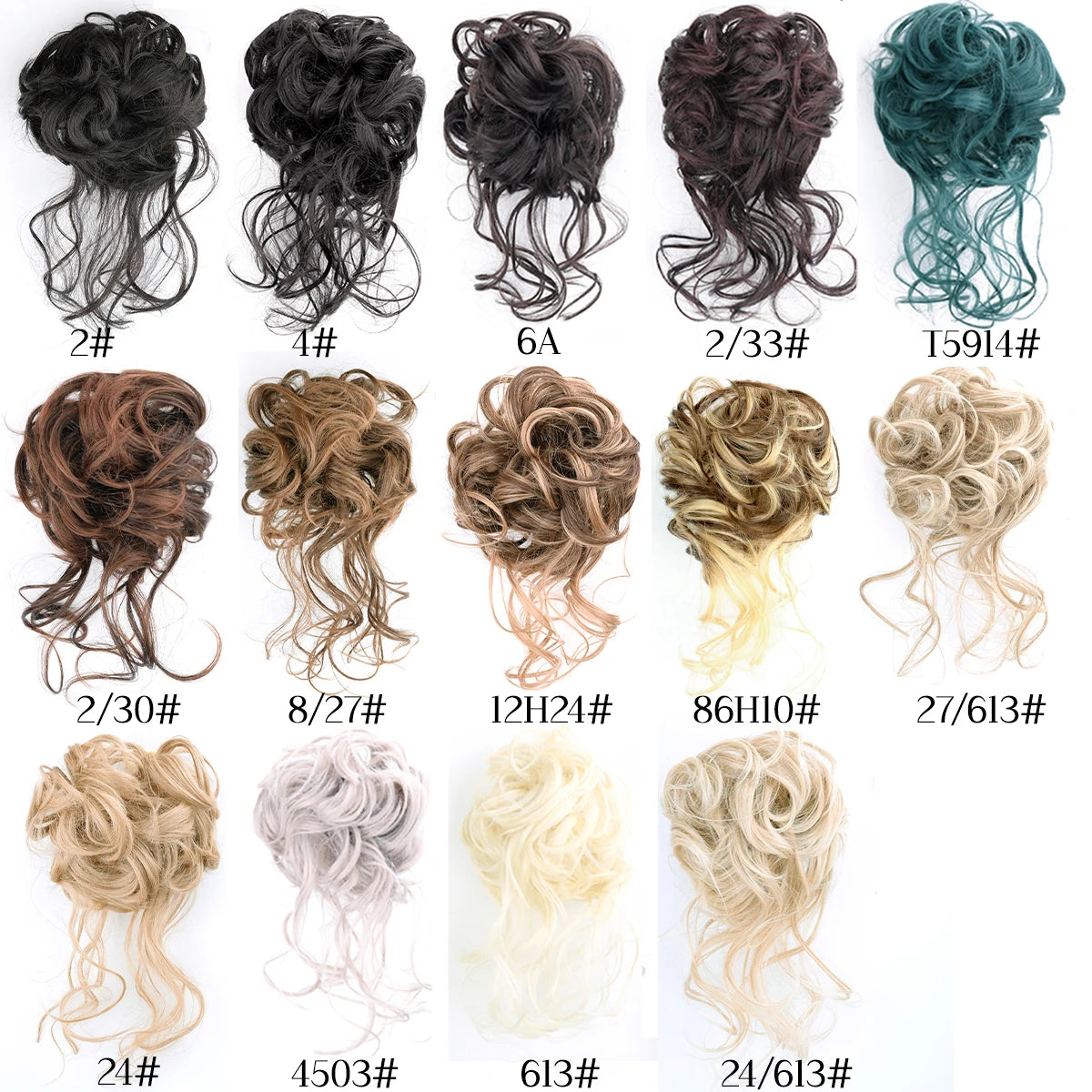 Copper Hair Buns