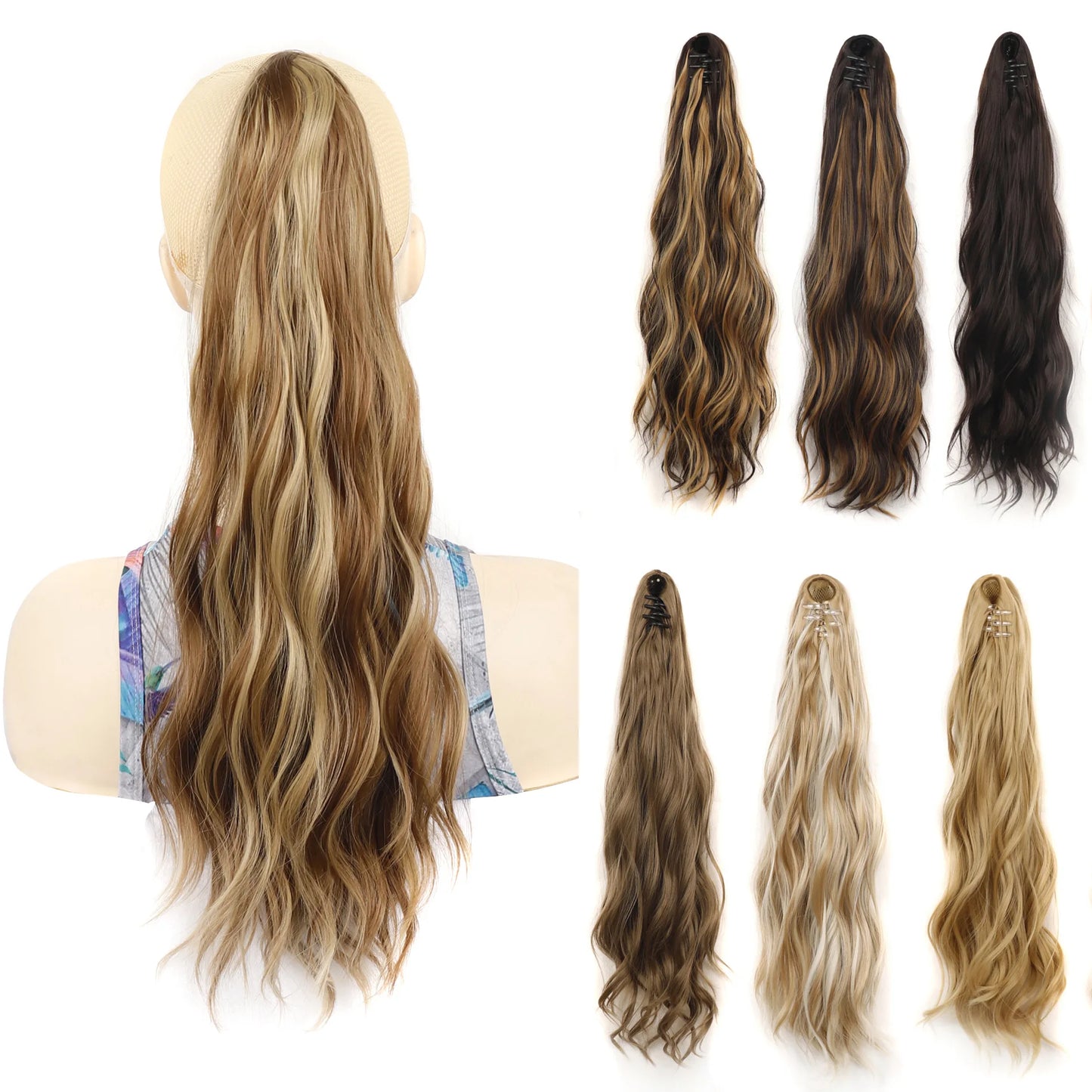 Ponytail Extension Claw Clip