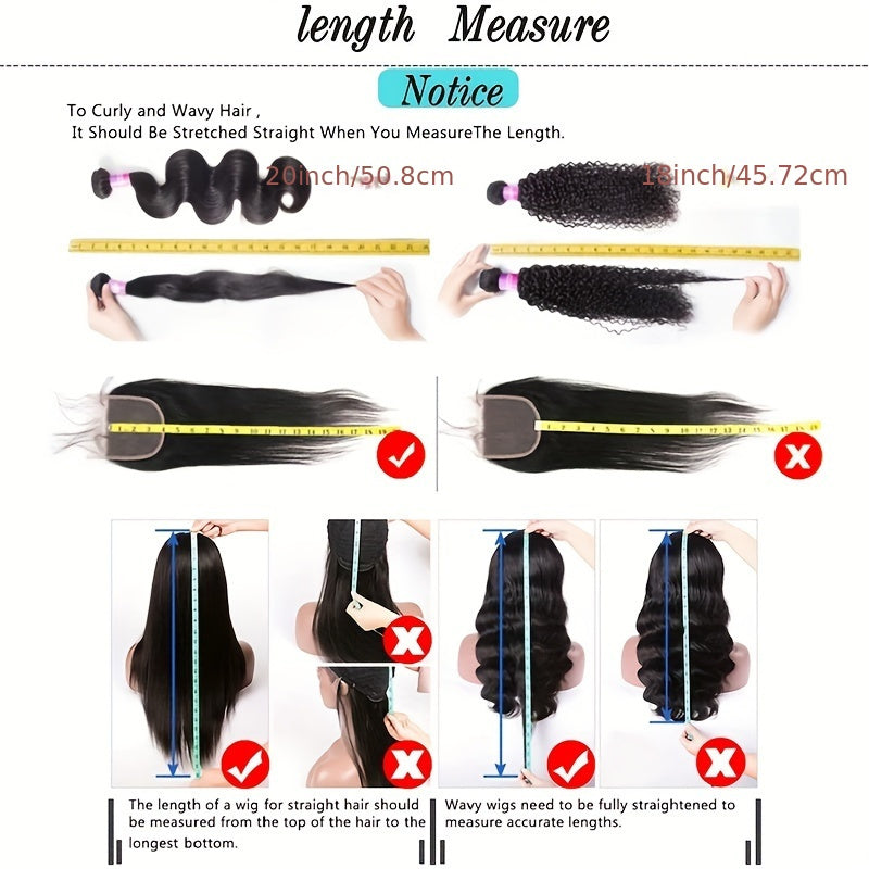 3 Bundles Brazilian Remy Human Hair Weave Extensions