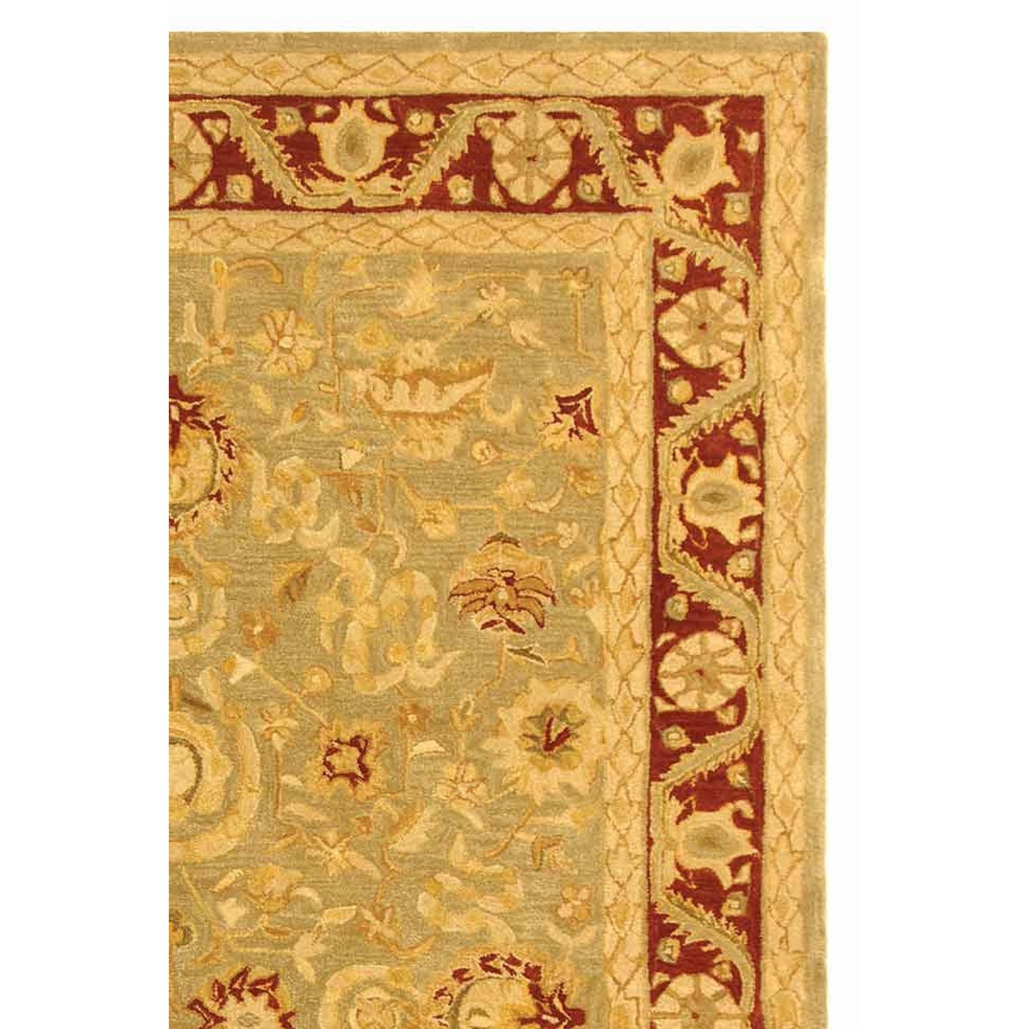Collection AN548 Indoor Hand Made Oriental Traditional Style Easy Care Area Rug For Home Decor Rug for Living Room, Bedroom, Dining Room, Home Office, Basement