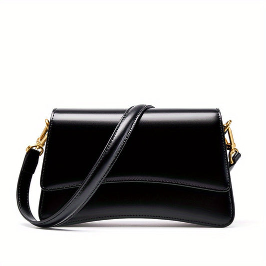 New Leather Bag High Quality Leather Single Shoulder Crossbody Shoulder Bag, 2025 New Versatile Underarm Bag for Women