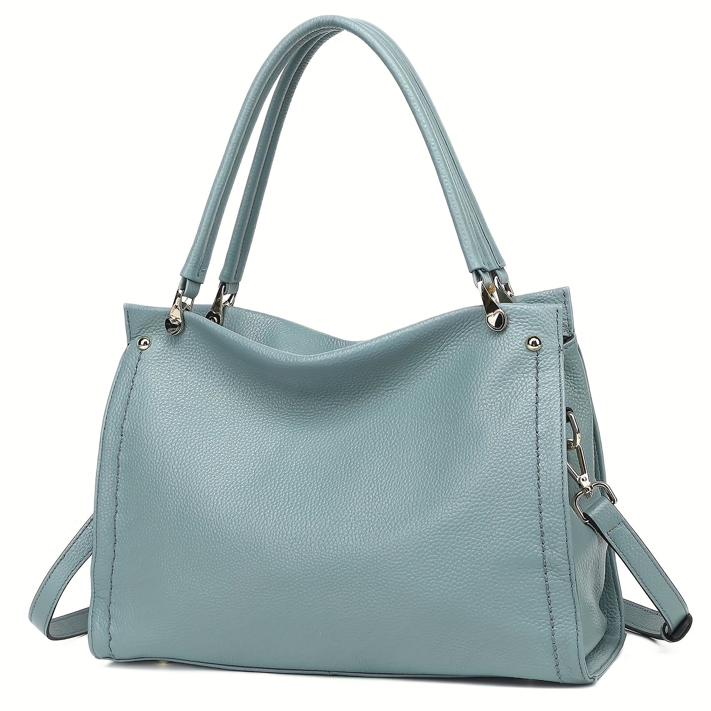 Elegant Leather Handbag, Women's Tote Bag, Versatile Single Shoulder Sling Bag