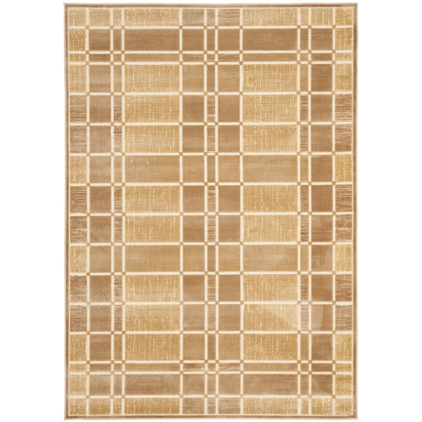 Coffee Brown Indoor Power Loomed Easy Care Area Rug For Home Decor Rug for Living Room, Bedroom, Dining Room, Home Office, Basement