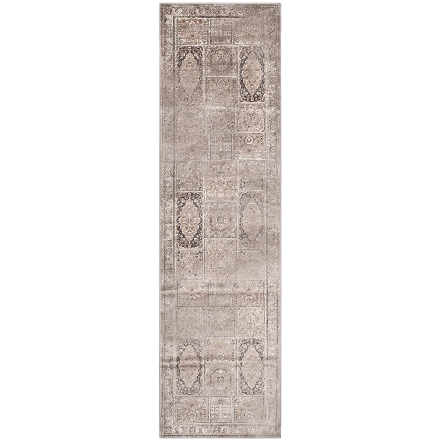 Vintage Collection VTG127 Non-Slip Indoor Power Loomed Easy Care Area Medium Rug For Home Decor Rug for Living Room, Bedroom,Turkish Carpet, Dining Room, Home Office, Basement