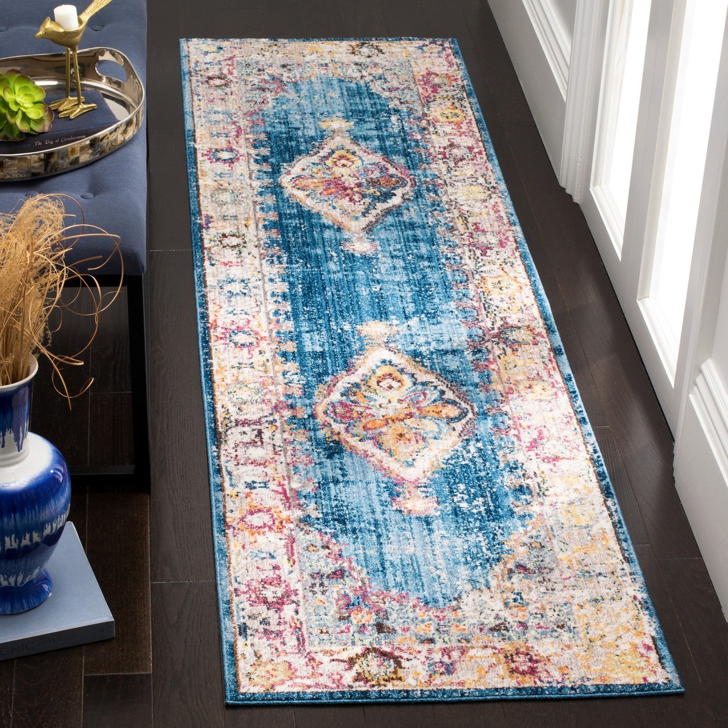 Indoor Power Loomed Easy Care Area Rug For Home Decor Rug for Living Room, Bedroom, Dining Room, Home Office, Basement