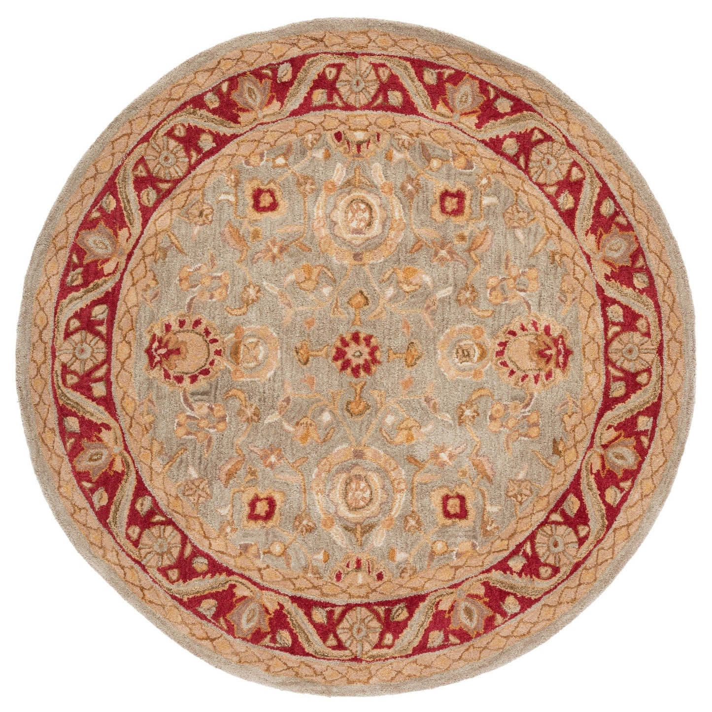 Collection AN548 Indoor Hand Made Oriental Traditional Style Easy Care Area Rug For Home Decor Rug for Living Room, Bedroom, Dining Room, Home Office, Basement