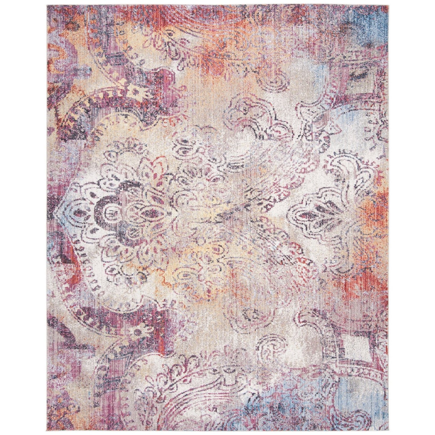Monray Collection MNY646 Indoor Power Loomed Easy Care Area Rug For Home Decor Rug for Living Room, Bedroom, Dining Room, Home Office, Basement