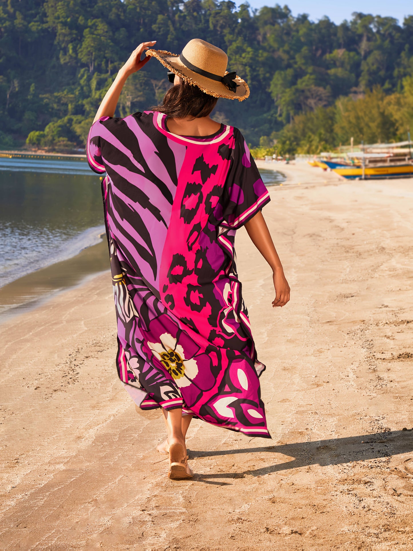 Double Sided Women's Traditional Middle Eastern Dress
