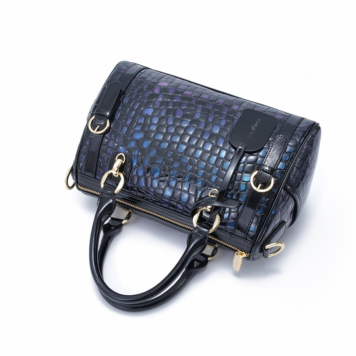 Crocodile Leather Crossbody Bags For Women, Large Leather Duffel Handbags For Women, Luxury Designer Bag, Over Shoulder Bag, Genuine Leather Large Tote Bag, Large Capacity