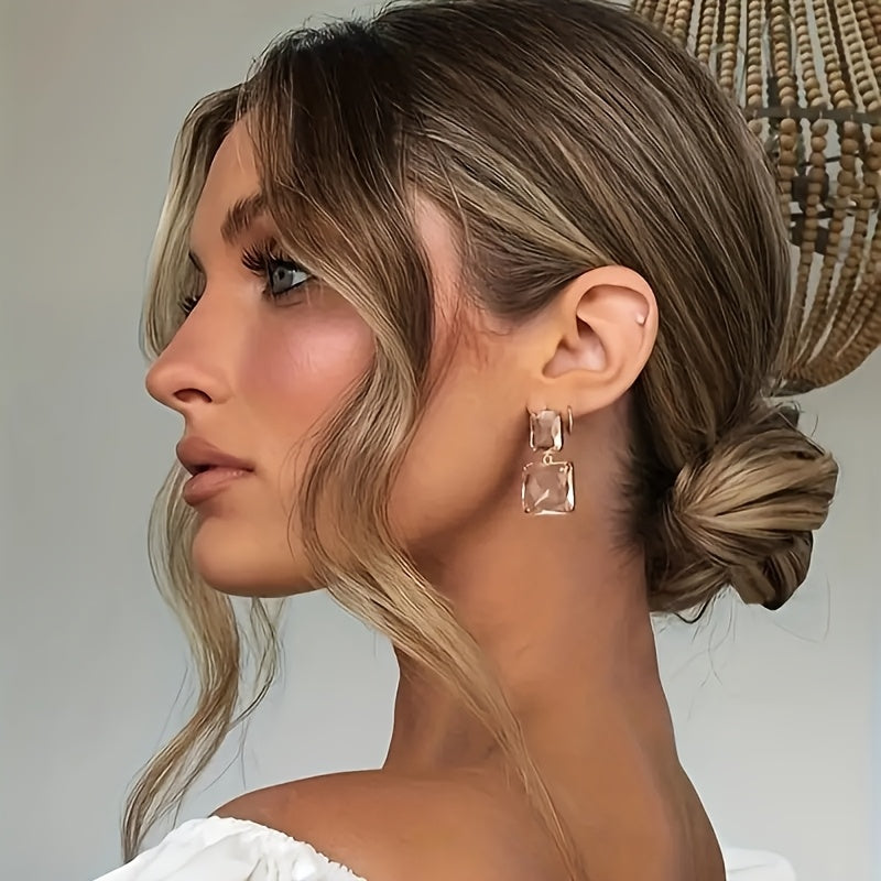 2pcs Cool Light Blonde Wavy Curly Long Side Clip-In Bangs