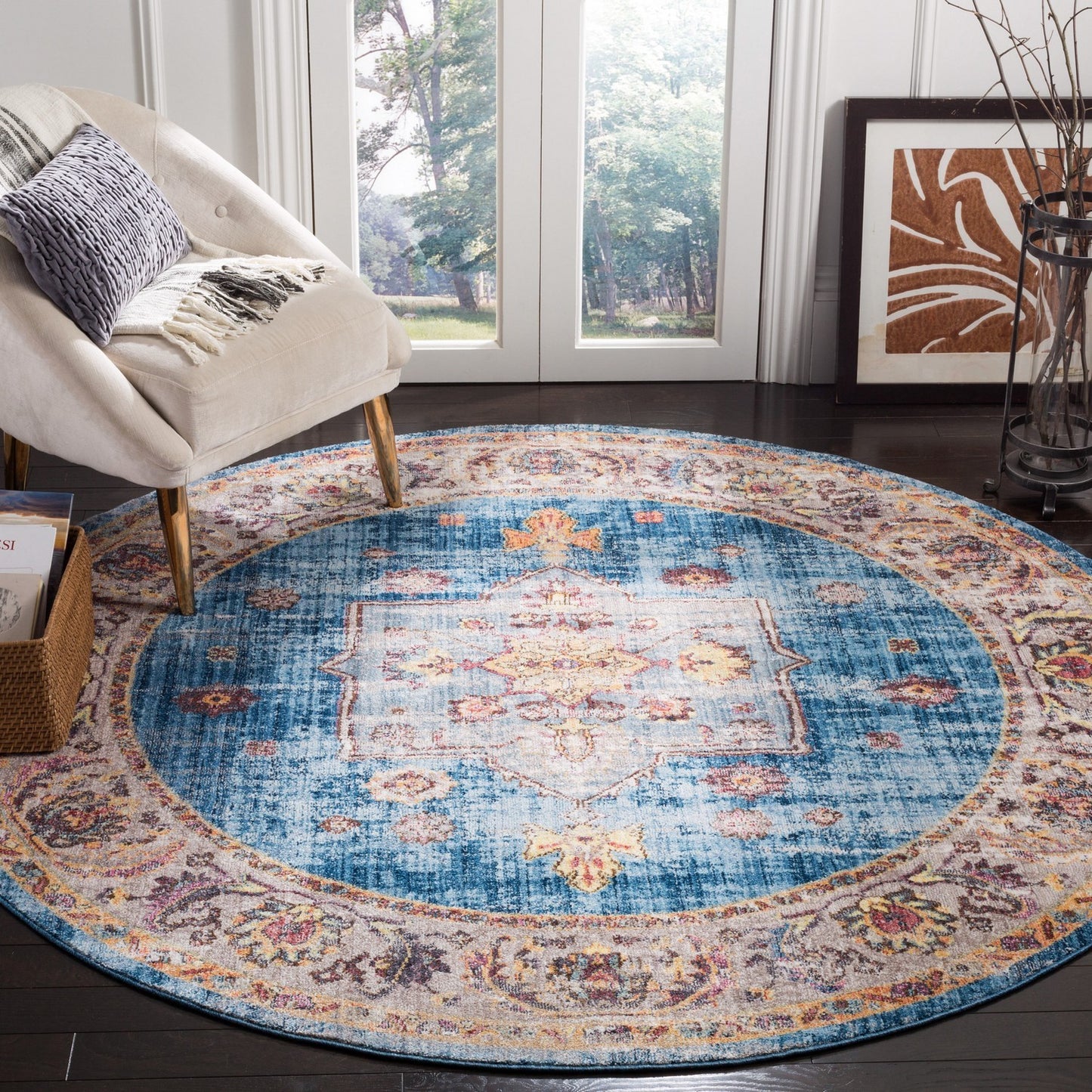 Indoor Power Loomed Easy Care Area Rug/Carpet For Home Decor Rug for Living Room, Bedroom, Dining Room, Home Office, Basement