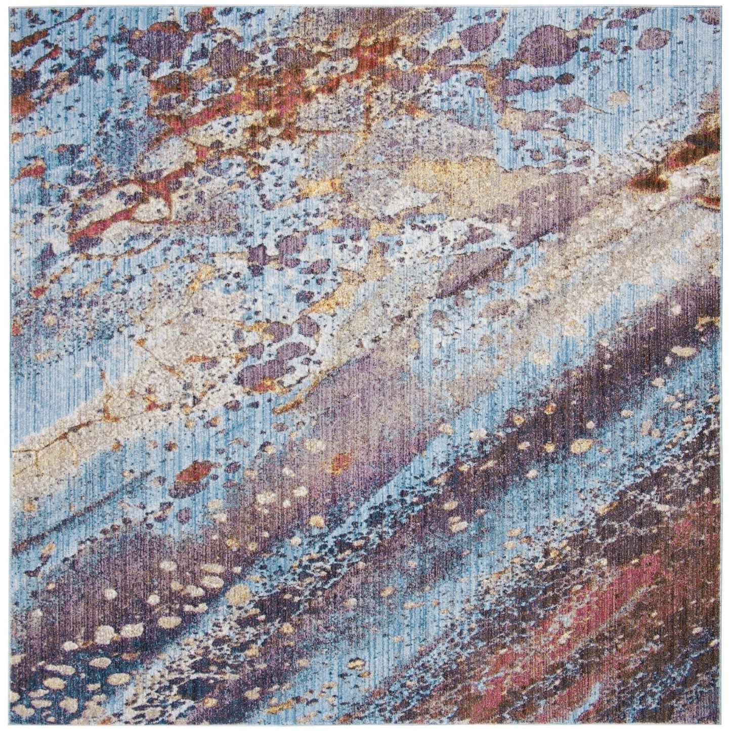 SAFAVIEH Monray Collection MNY617 Indoor Power Loomed Easy Care Area Rug For Home Decor Rug for Living Room, Bedroom, Dining Room, Home Office, Basement