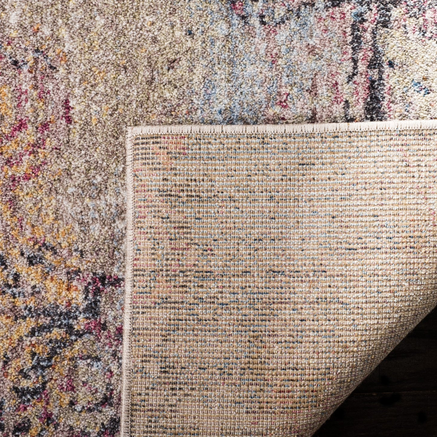 Monray Collection MNY646 Indoor Power Loomed Easy Care Area Rug For Home Decor Rug for Living Room, Bedroom, Dining Room, Home Office, Basement