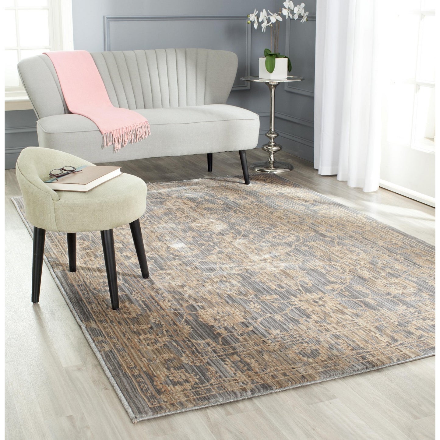 Infinity Collection INF537 Indoor Power Loomed Easy Care Area Rug For Home Decor Rug for Living Room, Bedroom, Dining Room, Home Office, Basement