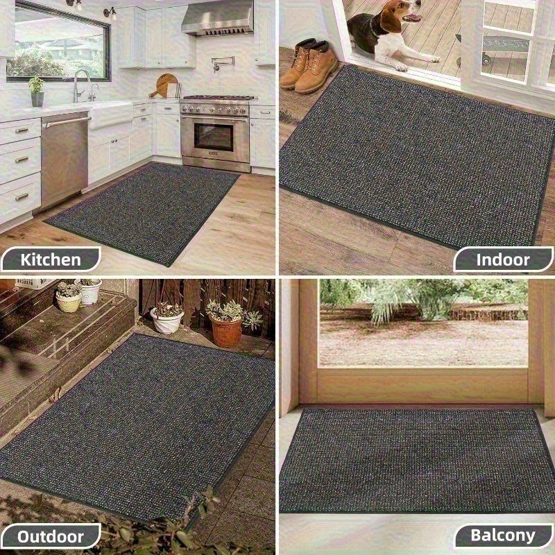 Boho Area Mat, Washable Rugs for Entryway Small Rugs Distressed Throw Mat Non-Slip Floor Mat for Indoor Bedroom Kitchen Living Room