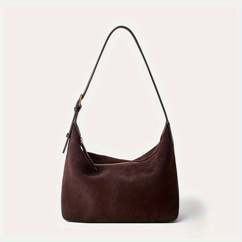 Cowhide Tote Bag for Women, Leather Large Capacity Crossbody Bag, Durable Women's Bag
