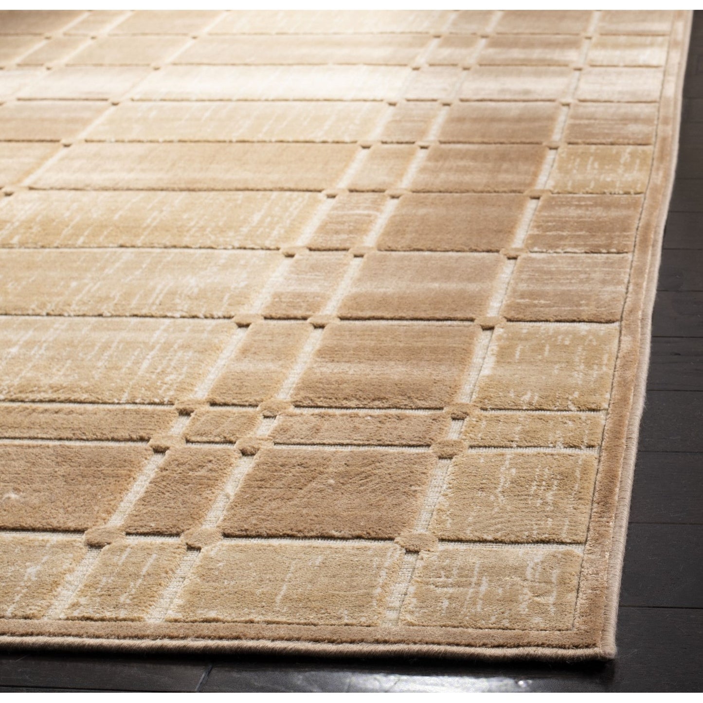Coffee Brown Indoor Power Loomed Easy Care Area Rug For Home Decor Rug for Living Room, Bedroom, Dining Room, Home Office, Basement