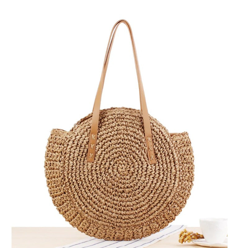 Summery Vibes Hand Made Woven Bag, Crossbody Handbag