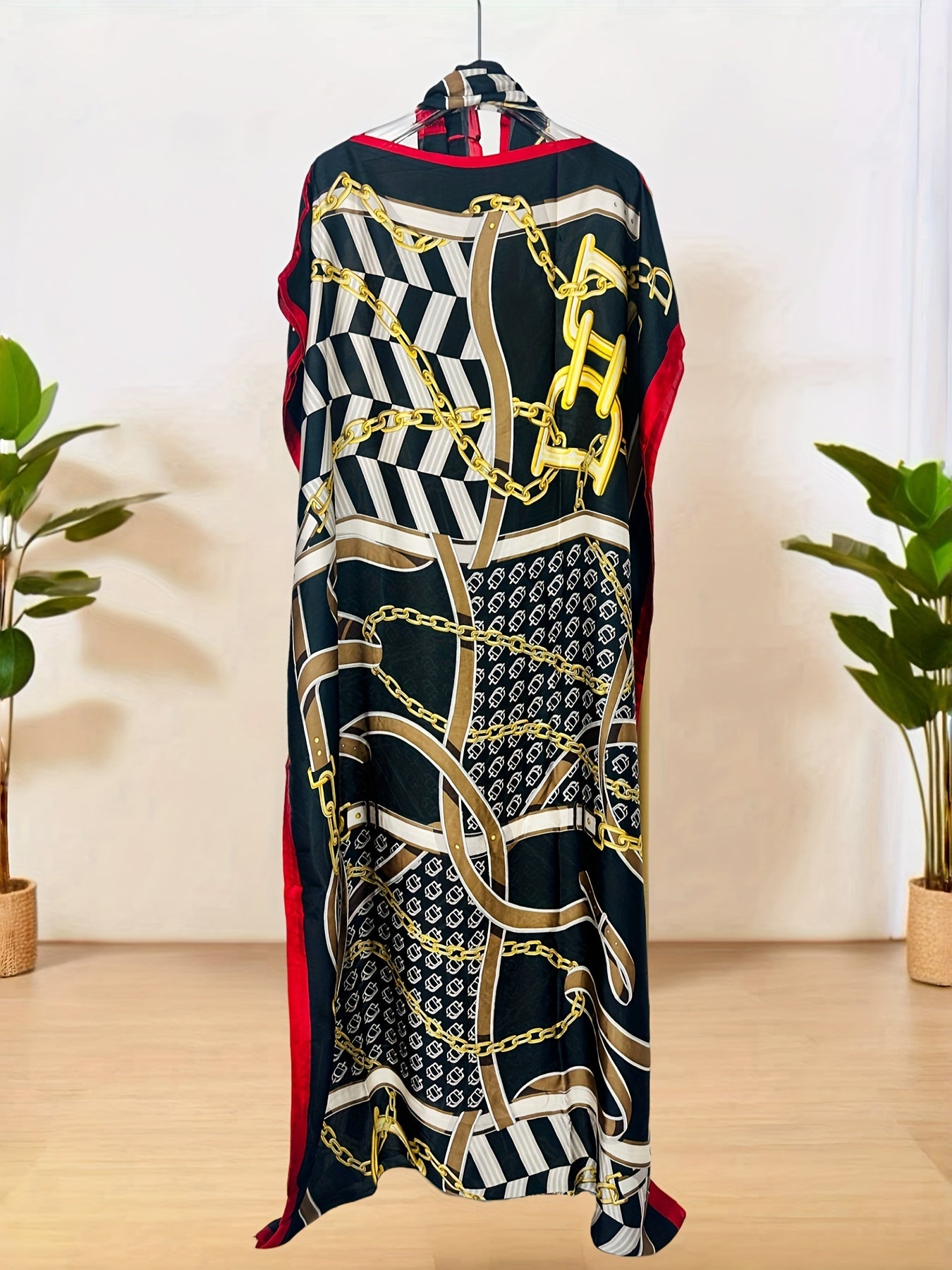Middle Eastern Robe + Scarf | Kaftan Abaya