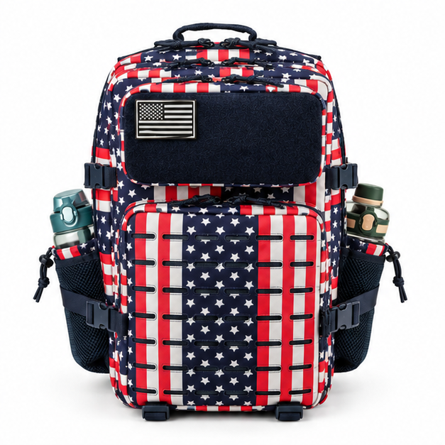 45L American Flag Tactical Travel Backpack