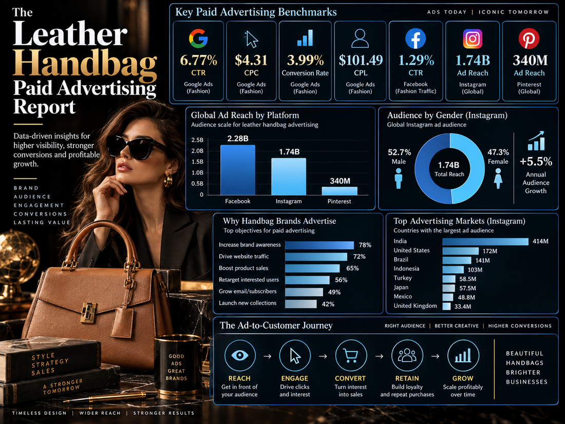 The Leather Handbag Paid Advertising Report