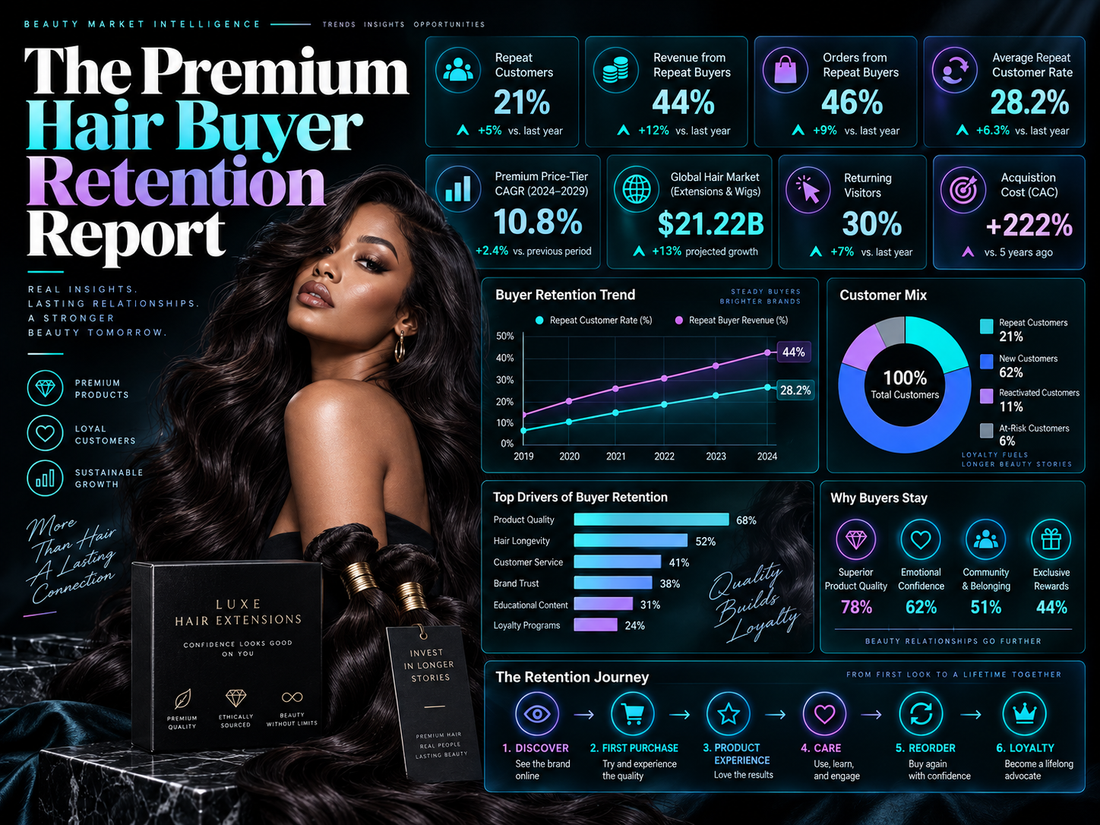 The Premium Hair Buyer Retention Report