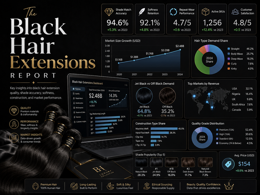 The Black Hair Extensions Report