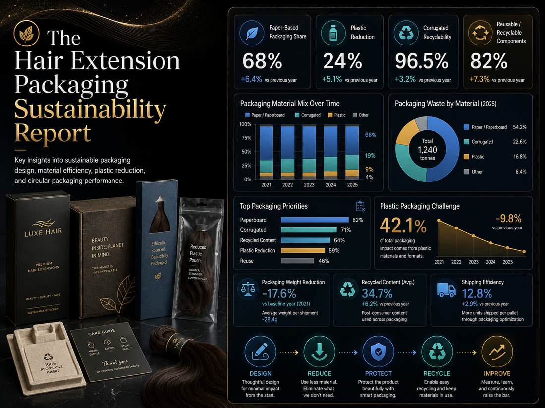 The Hair Extension Packaging Sustainability Report