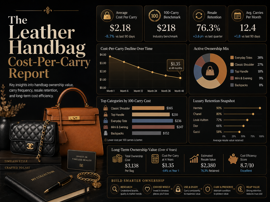 The Leather Handbag Cost-Per-Carry Report