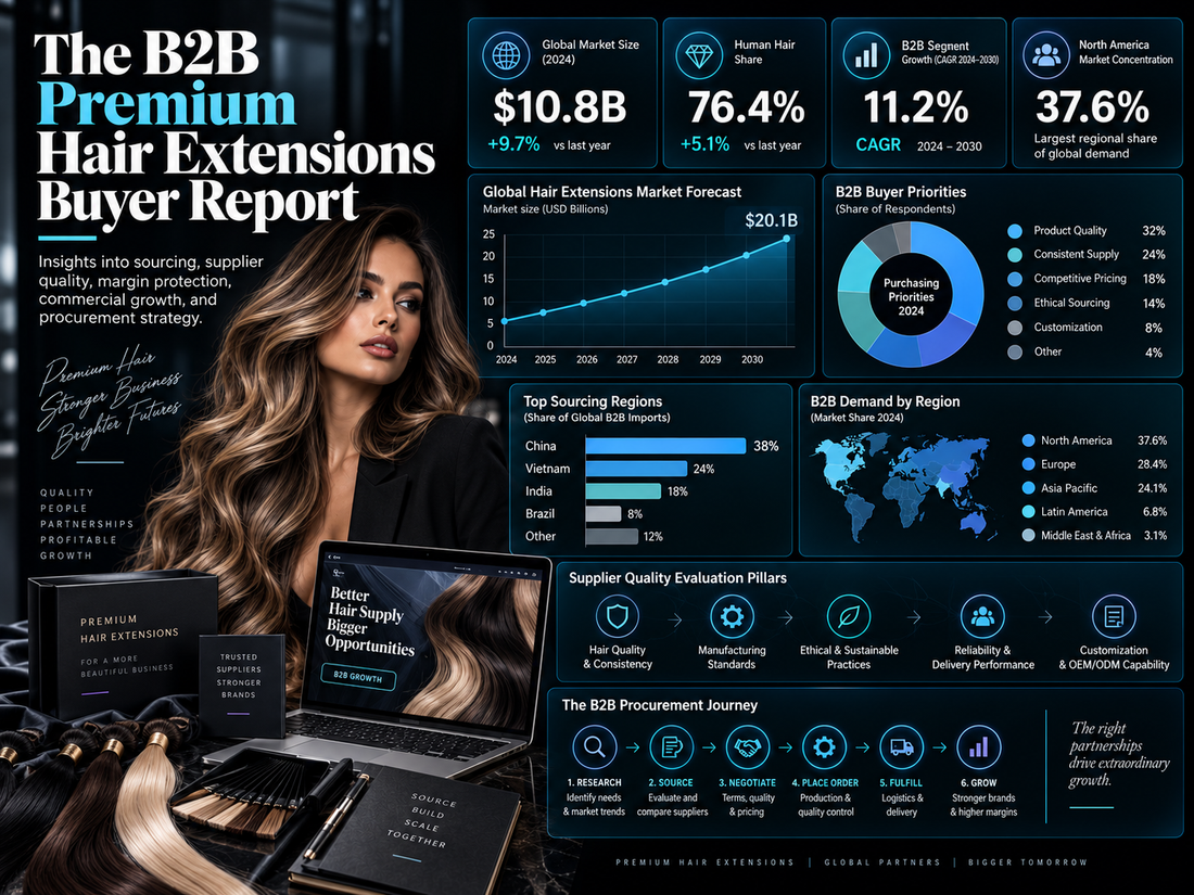 The B2B Premium Hair Extensions Buyer Report