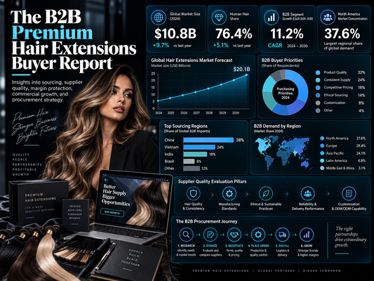 The B2B Premium Hair Extensions Buyer Report