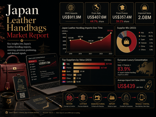 The Japan Leather Handbags Market Report