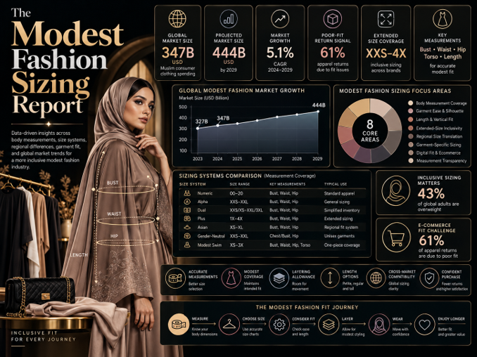 The Modest Fashion Sizing Report