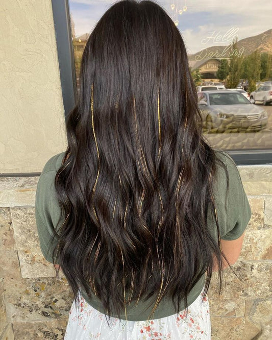 Bringing The Party To Your Hair With Tinsel
