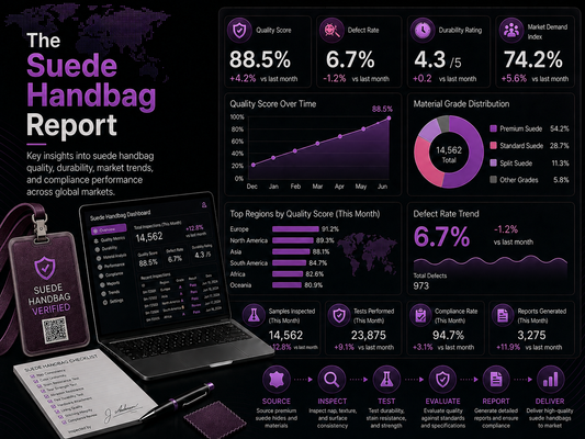 The Suede Handbag Report