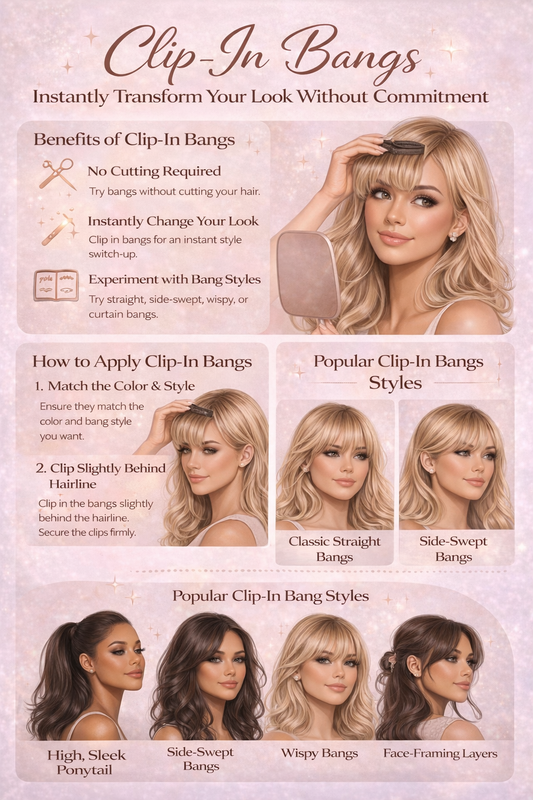 Clip-In Bangs: The Best Way to Try a Fringe Without Commitment