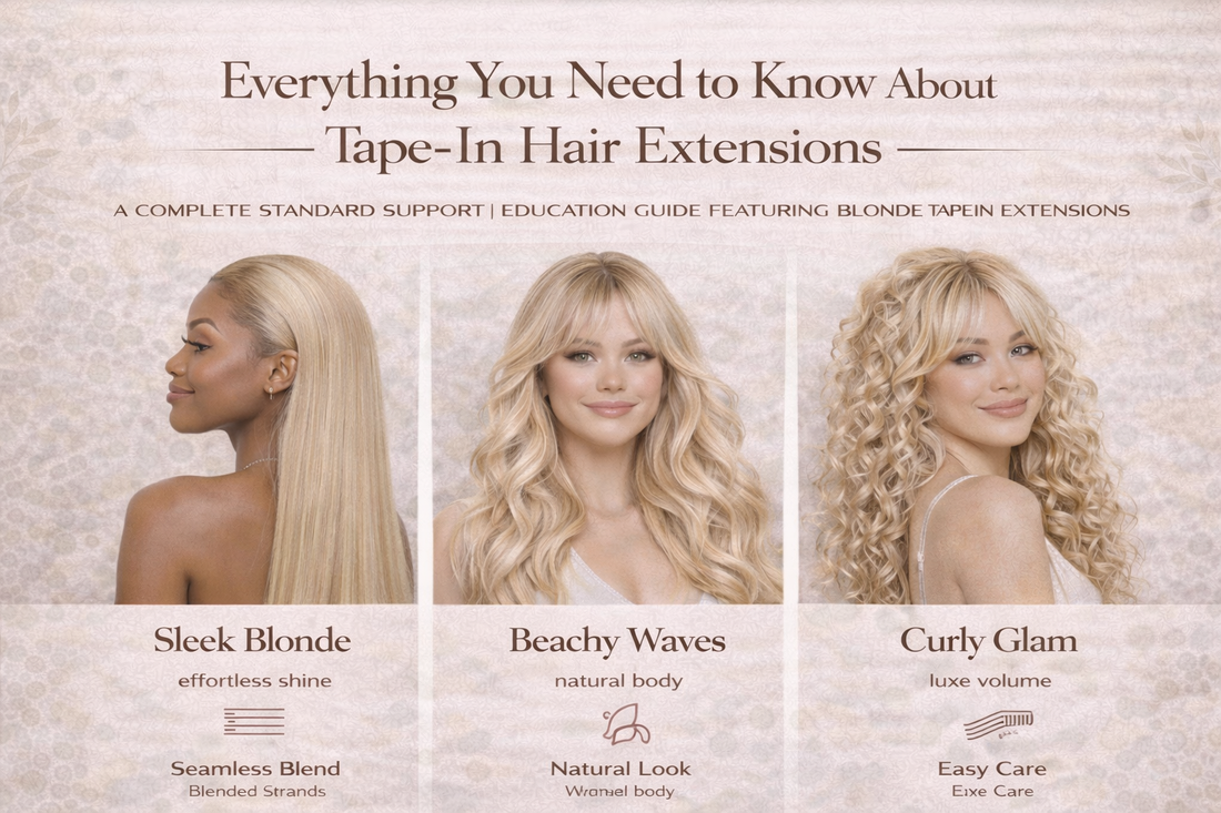 Everything You Need to Know About Tape-In Hair Extensions