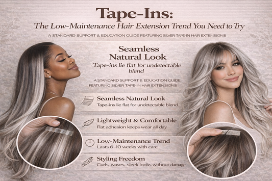 Tape-Ins: The Low-Maintenance Hair Extension Trend You Need to Try