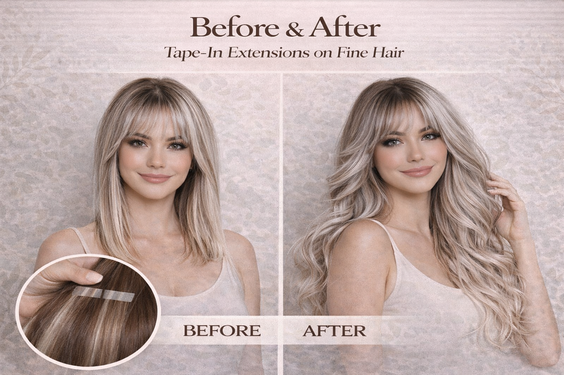 Why Tape-In Extensions Are a Game Changer for Fine Hair