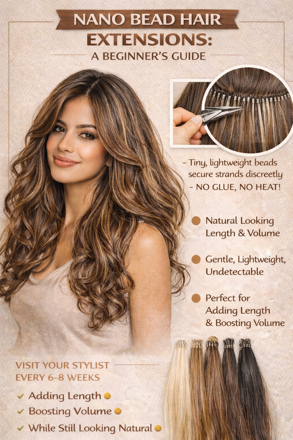 Nano Bead Hair Extensions: A Beginner’s Guide