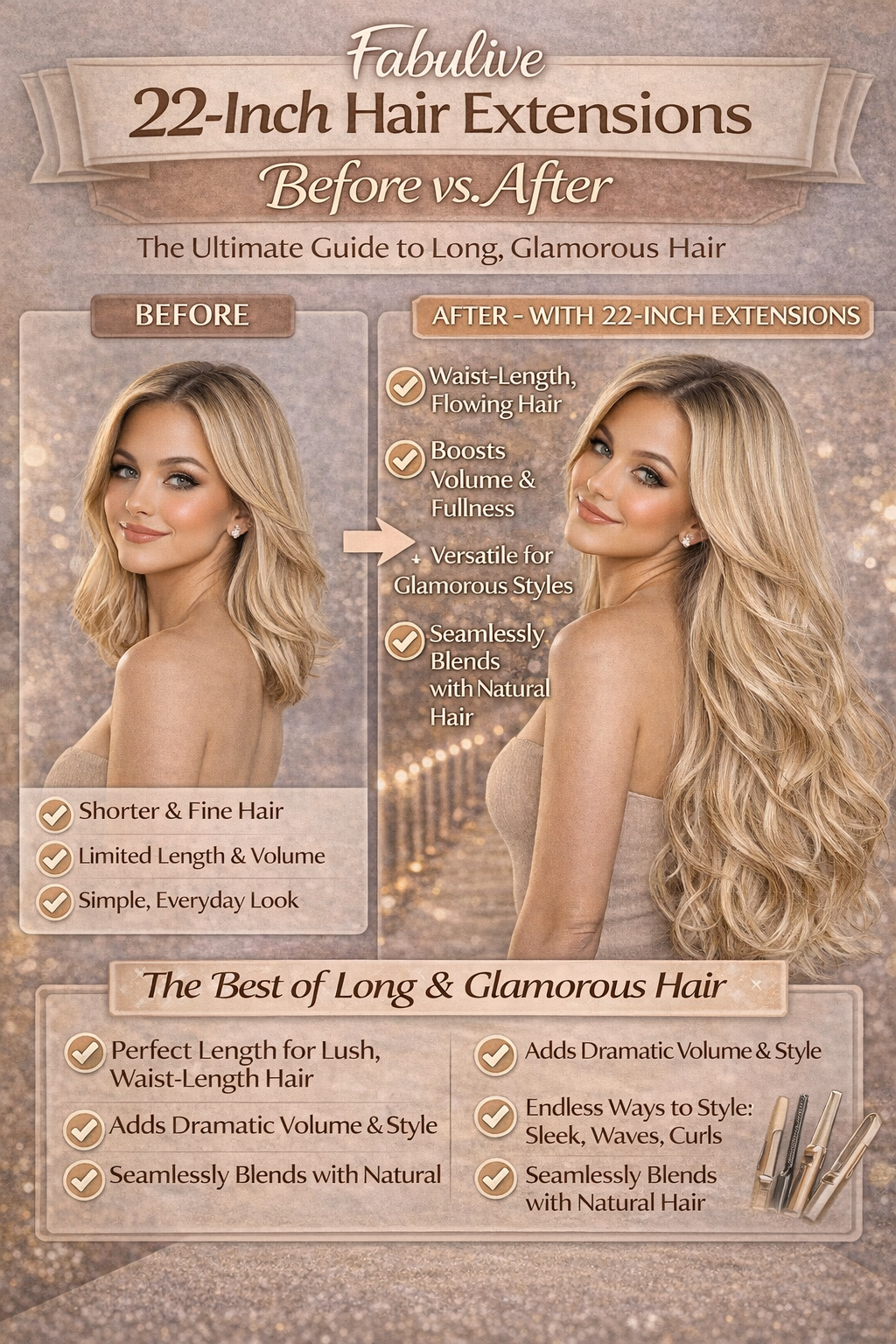 22 Inches of Hair: The Ultimate Guide to Long, Glamorous Extensions