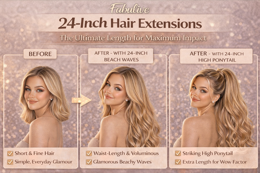 24-Inch Hair Extensions: The Ultimate Length for Maximum Impact