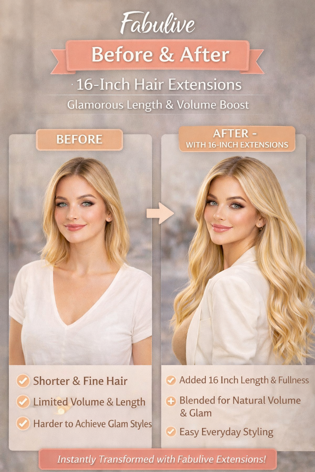 16-Inch Hair Extensions: The Perfect Length for Everyday Wear