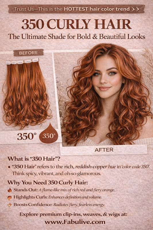 350 Curly Hair: The Ultimate Shade for Bold &amp; Beautiful Looks