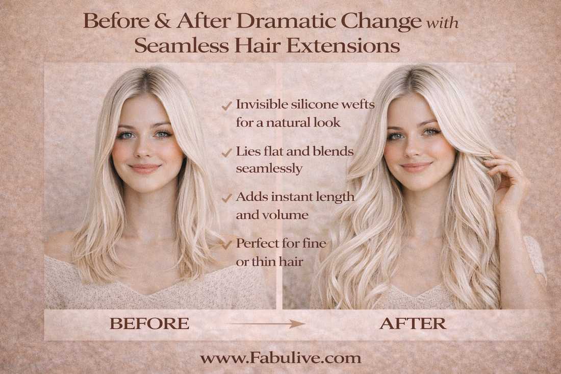 Everything You Need to Know About Seamless Hair Extensions