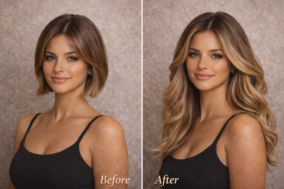 How to Blend Hair Extensions Seamlessly with Short Hair
