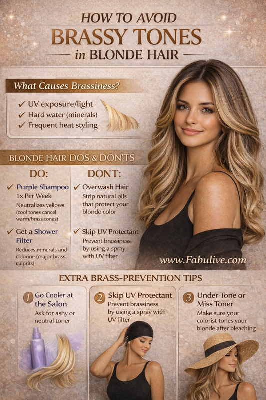 How to Avoid Brassy Tones in Blonde Hair