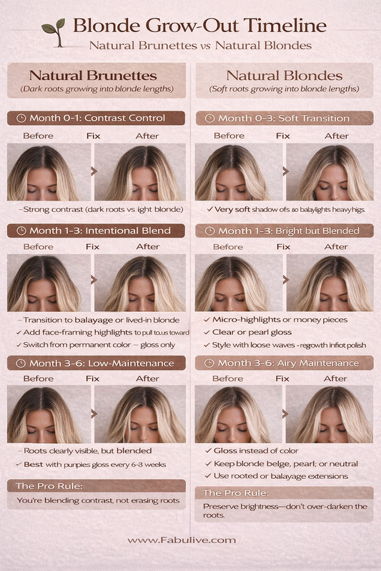 How to Grow Out Blonde Hair with Dark Roots Gracefully